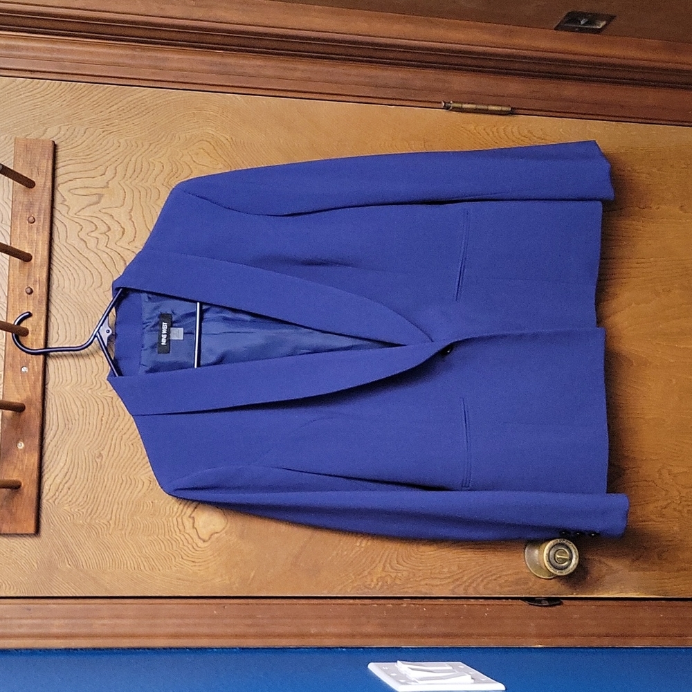Blue Blazer Jacket Size 6